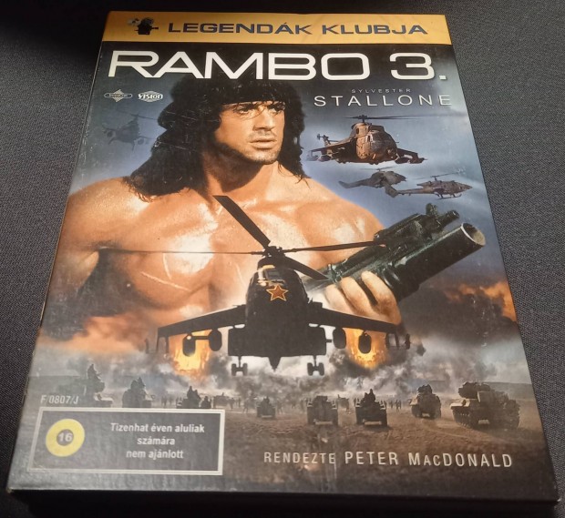 Rambo 3. - legendk klubja - Sylvester Stallone