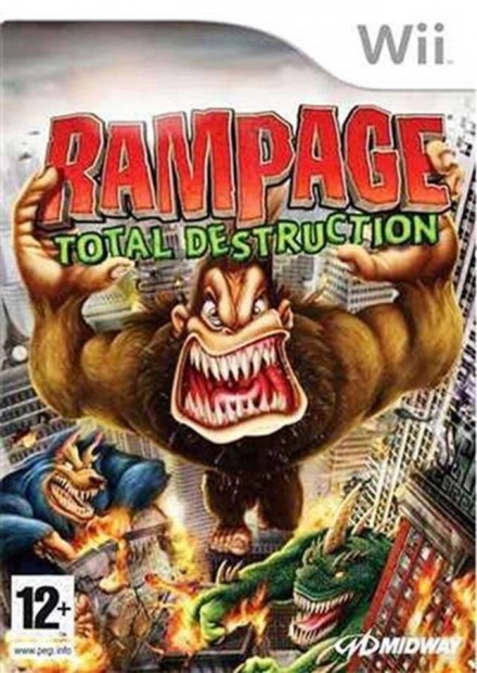 Rampage Total Destruction Nintendo Wii jtk