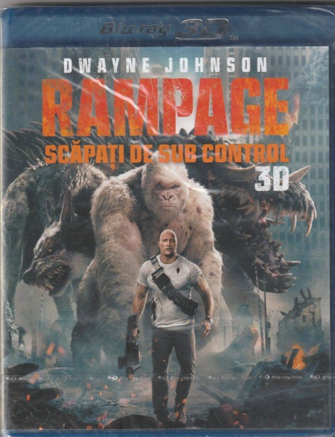 Rampage: Tombols 2D + 3D Blu-Ray