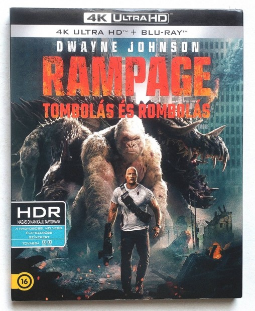 Rampage - Tombols s rombols 4K UHD Blu-ray 