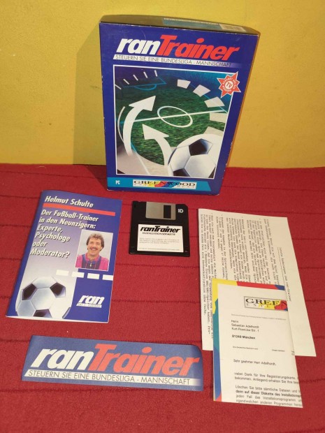 Ran Trainer: Steuern Sie Eine Bundesliga Mannschaft PC big box