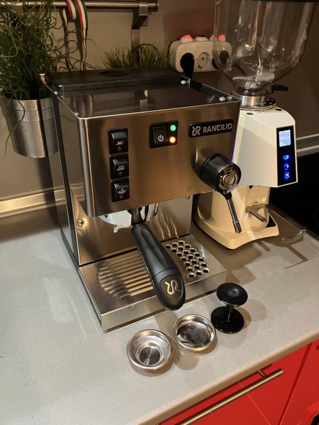 Rancilio Silvia V5 E karos kvgp, Gaggia, Lelit