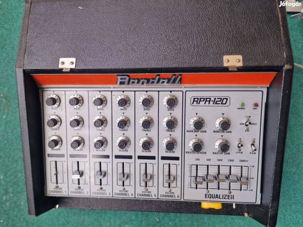 Randall RPA 120 hangszer, mikrofon kevererst 1970-es vek USA