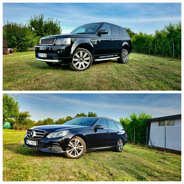 Range Rover Sport & Mercedes-benz E300