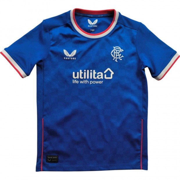 Rangers 2022-23 Castore hazai foci mez gyerek 7-8 éves