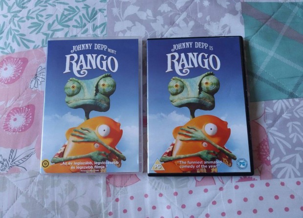 Rango DVD-k, Johnny Depp