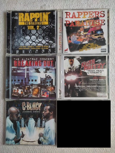 Rap Hip-hop CD-k, Keith Murray, C-Block, Rappers Paradise