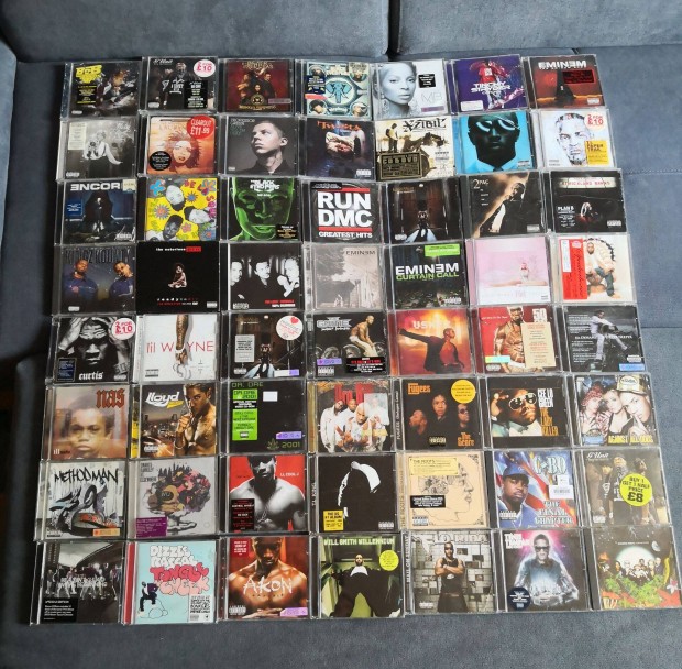 Rap hiphop cd albumok