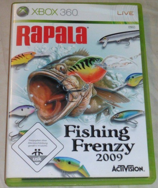 Rapala Fishing Frenzy 2009 (Horgszos) Gyri Xbox 360 Jtk akr flr
