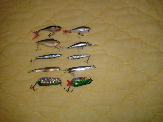 Rapala, Dam Effzet, Abu, ECO pilker. egyben, nagyon olcsn!!!