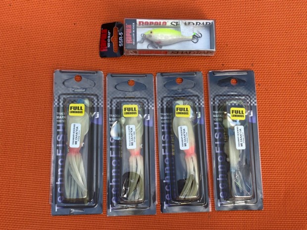 Rapala ssr5 sfc, fluo wobbler, horgsz cucc, bgre