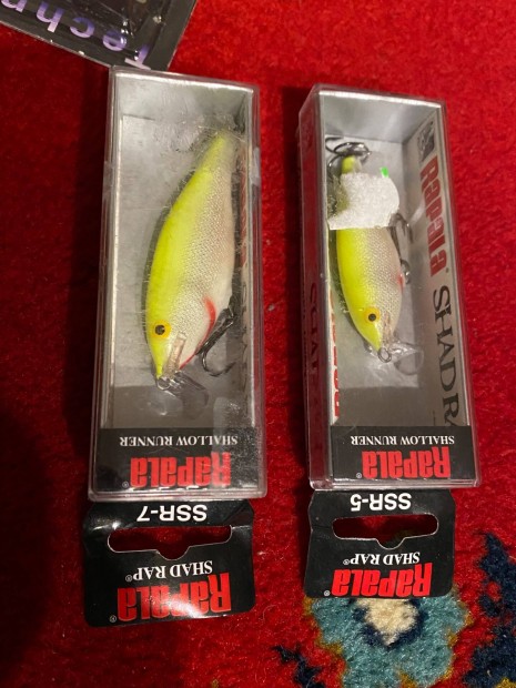 Rapala ssr 5 7, wobbler, horgsz mcsali, Mepps Aglia