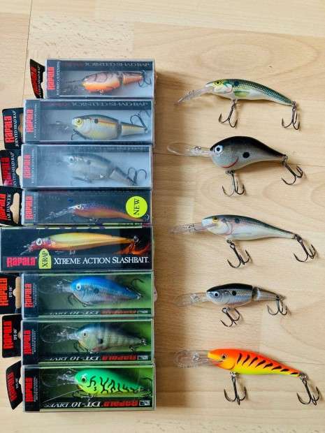 Rapala j woblerek, mcsali elad