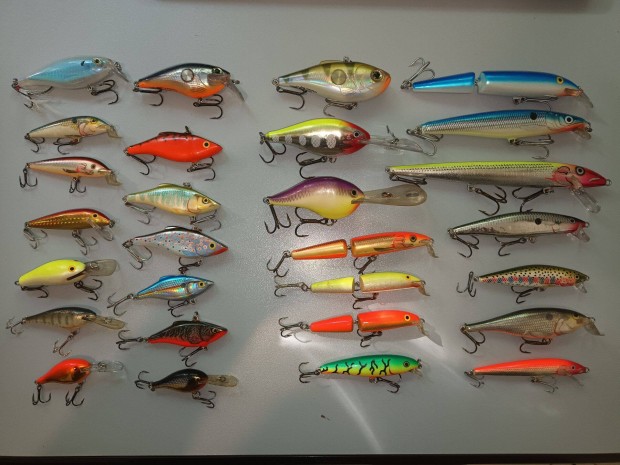 Rapala wobblerek eladóak ritka gyűjtői darabok