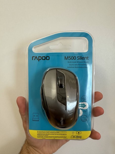 Rapoo M500 silent vezetk nlkli egr
