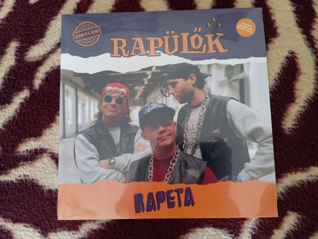 Raplk Rapeta limitlt narancssrga bakelit, bontatlan!