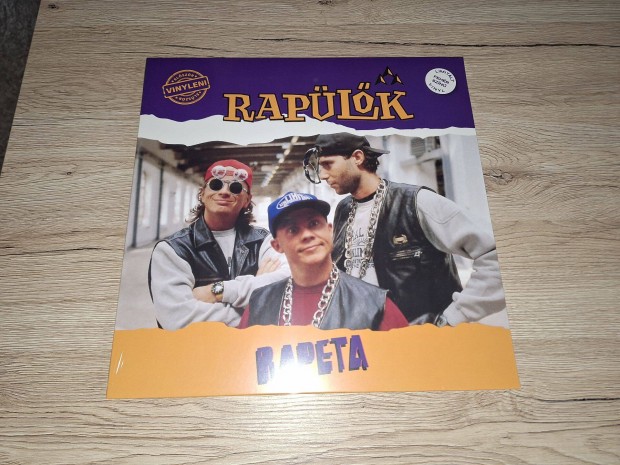 Raplk - Rapeta 1 LP ( Limited white bakelit lemez , vinyl ) j!