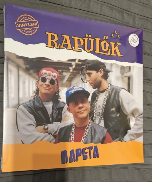 Rapülők - Rapeta bakelit (fehér, bontatlan)