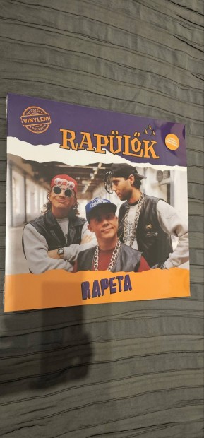 Rapülők - Rapeta bakelit (narancssárga, bontatlan)