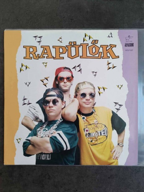 Rapülők - Rapülők (1992), bakelit, Hanglemez