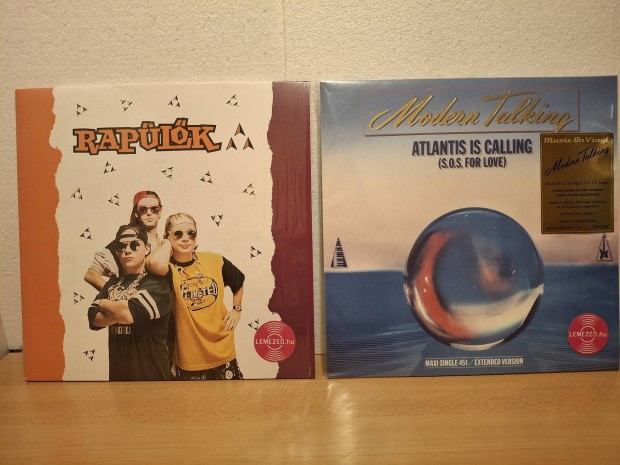 Rapülők új Bakelit lemez, Modern Talking új bakelit lemez