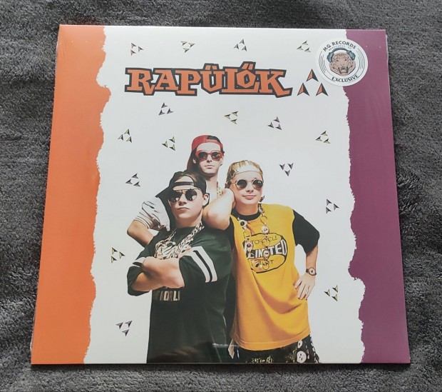 Raplk j, sorszmozott limitlt splatter vinyl elad