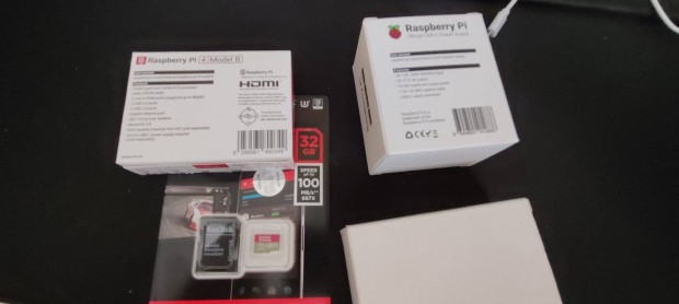 Raspberry Pi 4 model B 4GB kit j!!Ingyen posta