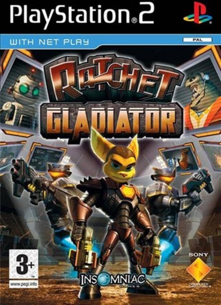 Ratchet Gladiator eredeti Playstation 2 játék