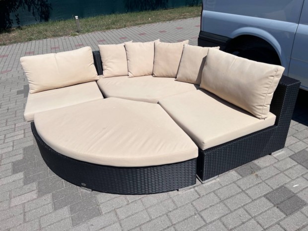 Rattan exklusive l garnitra