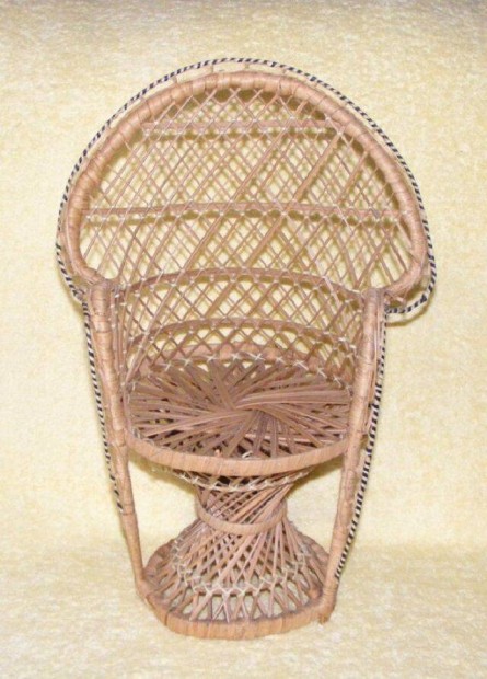 Rattan fonott fotel, bababtor, jtkbaba