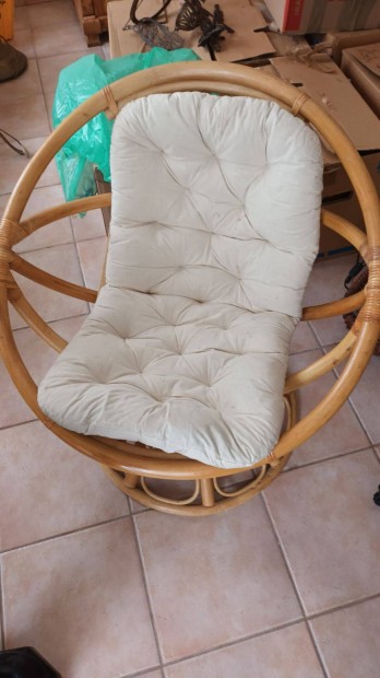 Rattan fotel prnval