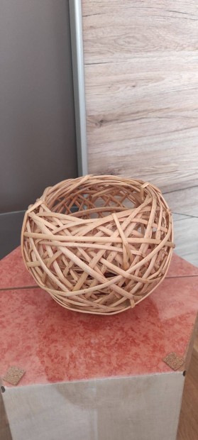 Rattan hangulatos kaspó cserepes virág díszítéséhez