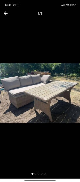 Rattan kerti bútor