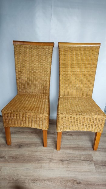 Rattan kerti székek 4 db