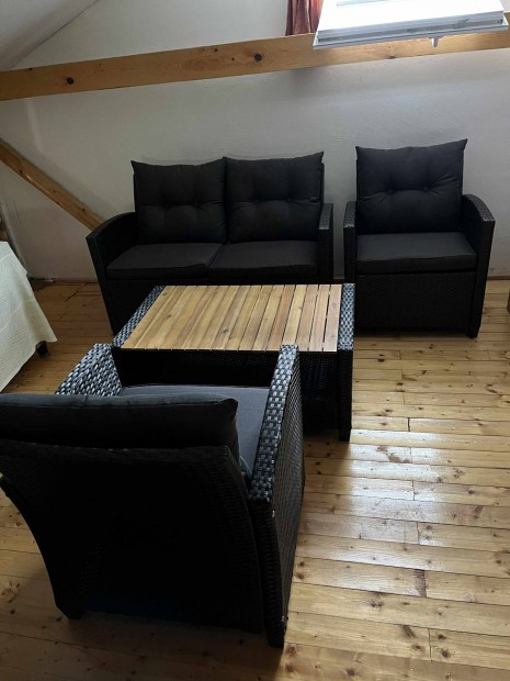 Rattan ülőgarnitúra Új