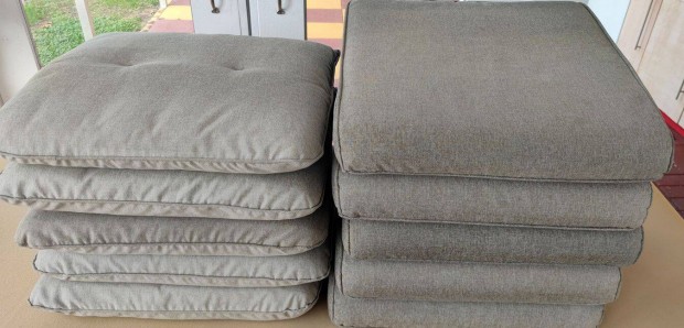 Rattan ülőgarnitúrához vízálló párna+háttáma 5+5 db