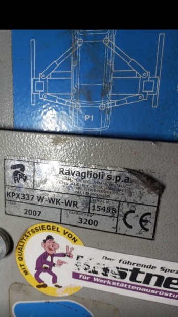 Ravaglioli 3200 Szinkron motoros