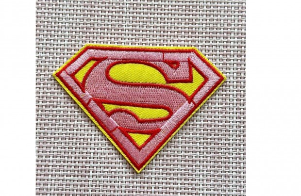 Rvasal ruhra vasalhat folt felvarr logo hmzett Supergirl 90x63mm