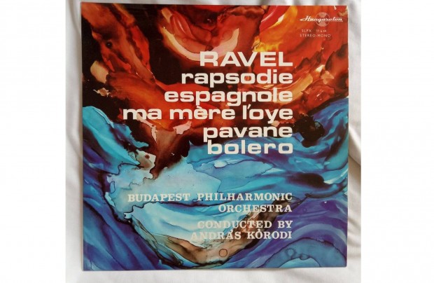 Ravel Spanyol Rapszdia Rhapsodie Espagnole Bolero Budapest Philharmon