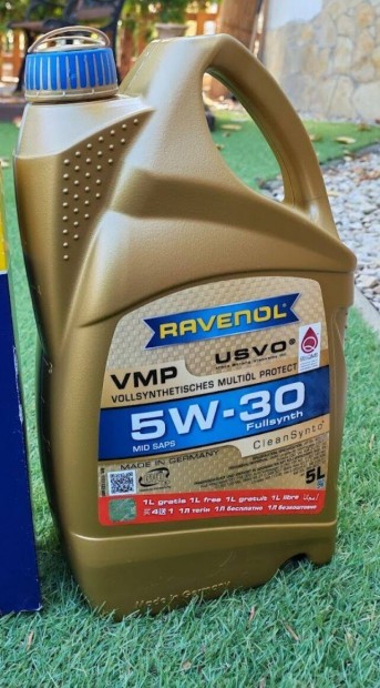 Ravenol VMP 5W30 5 liter motorolaj bontatlan