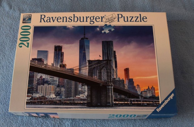 Ravensburger 160112 - New York - 2000 db-os puzzle elad