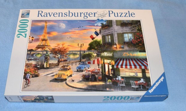 Ravensburger 2000 db-os 167166 Puzzle Romantikus este Prizsban