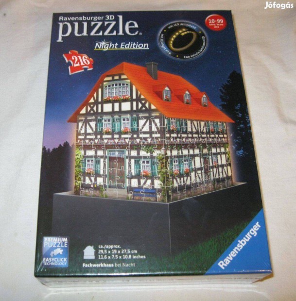 Ravensburger 216 db-os 3D puzzle Alpesi Fahz night edition