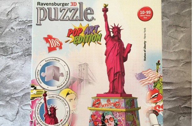 Ravensburger 3D puzzle Szabadsgszobor