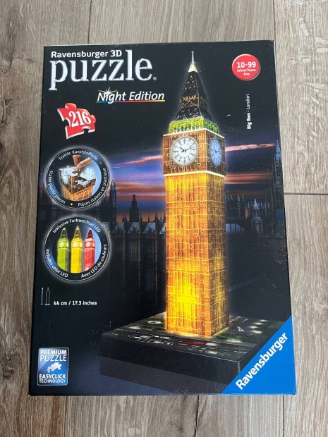 Ravensburger Big Ben 3D vilgt puzzle