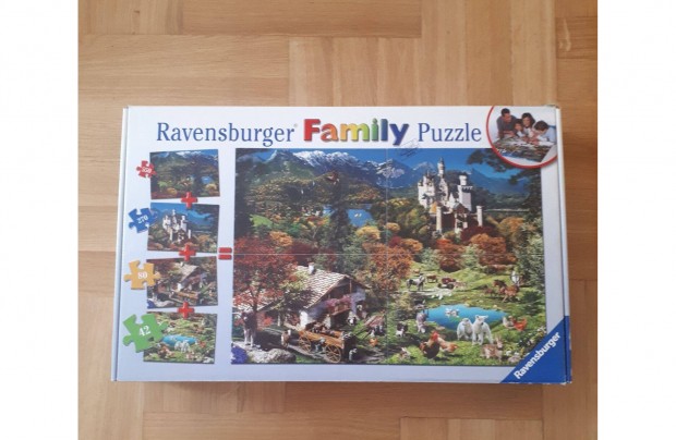 Ravensburger Family Puzzle elad bontatlan csomagolsban