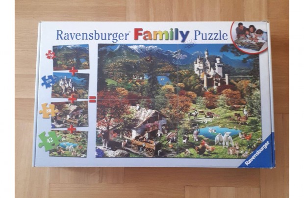 Ravensburger Family Puzzle elad j, gyri csomagolsban