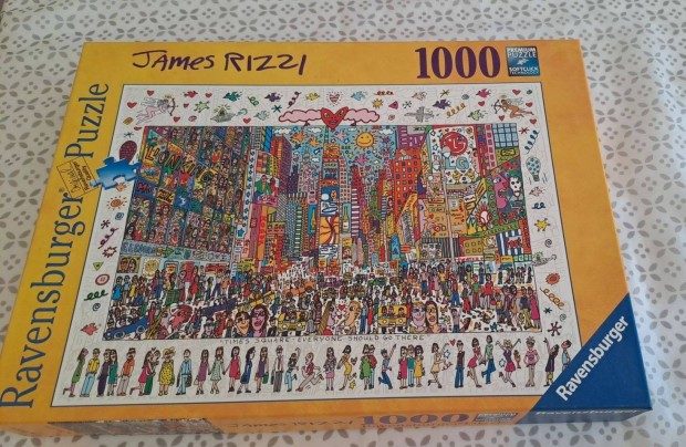 Ravensburger-James Rizzi: Times Square Puzzle 1000 db