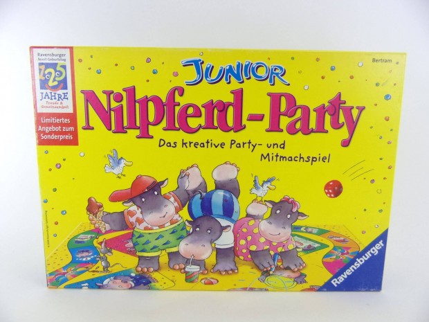 Ravensburger Junior Nilpferd Party trsasjtk