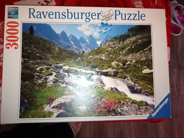 Ravensburger Osztrk- hegysg Ausztria Tirol 3000 darabos puzzle